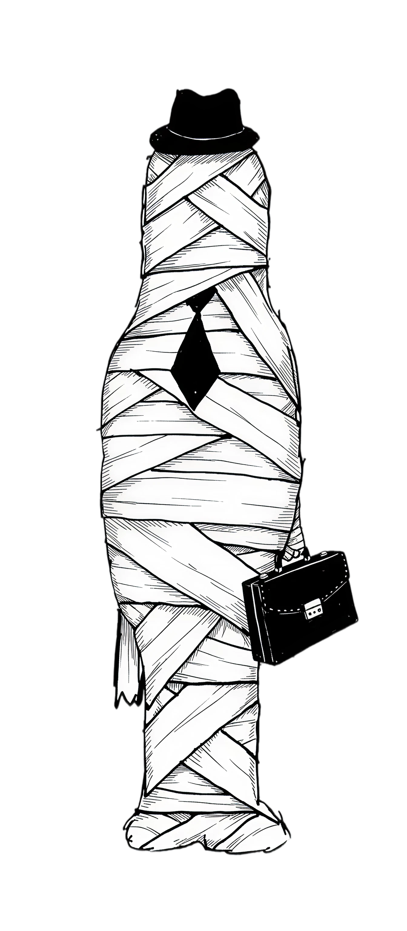 Мумия в деловом костюме